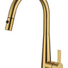 Otus Kitchen Sink and Laundry Lux Pull-Out Mixer Brushed Gold