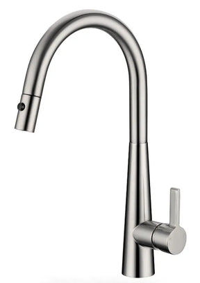Otus Kitchen Sink and Laundry Lux Pull-Out Mixer Brushed Nickel