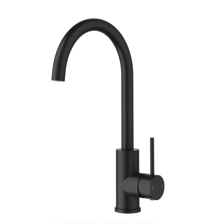 Otus Kitchen and Laundry Sink Mixer - Black PLC1001SS-B