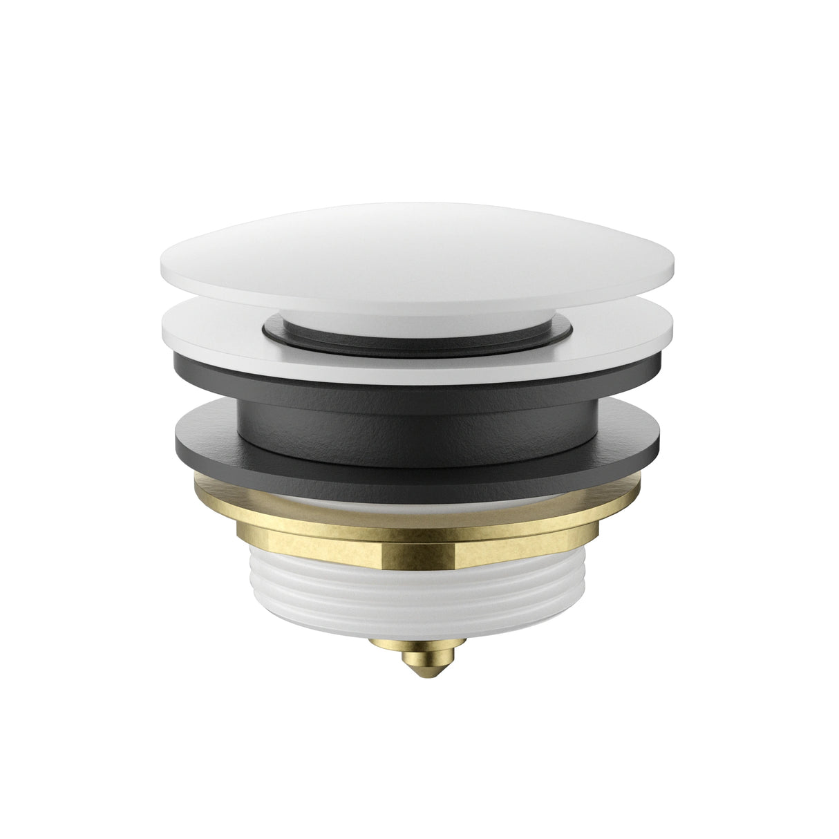 Bathtub Pop-up Waste Gloss White