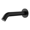 Otus Matte Black Slimline Bath Spout 220mm - Stainless Steel