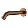 Otus Brushed Copper Slimline Bath Spout 182mm - Stainless Steel