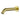 Otus Brushed Gold Slimline Bath Spout 182mm - Stainless Steel