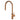 Otus Brushed Copper Slimline Gooseneck Pull-Out Sink Mixer - Stainless Steel