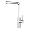 Otus Chrome Slimline Pull-Out Sink Mixer - Stainless Steel