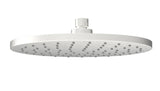 Otus Round Plastic Rainfall Shower Head 250mm Brushed Nickel