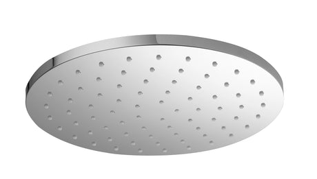 Otus Round Plastic Rainfall Shower Head 250mm Chrome