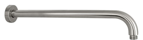 Round Horizontal Shower Arm 400mm Stainless Steel