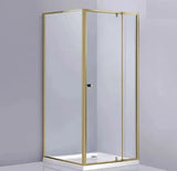 Covey Semi Frameless Corner Shower Screen - RJ Bathroom