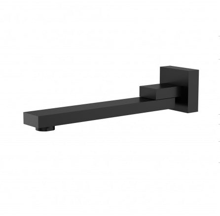 Rosa Swivel Bath Spout Matte Black - PHD1008SW-B