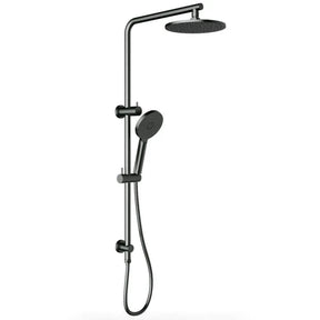 Cora Gun Metal Grey Grey Multi-Function Shower Rail Set - RJ Bathroom