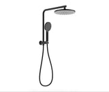 Regal Round Chrome/Black Half Rail Multi-Function 2 in 1 Shower Set - PHC313031R