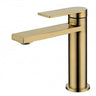 Ruki Brushed Gold Basin Mixer for Vanity - RJ Bathroom