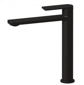 Ruki High Rise Basin Mixer Black - RJ Bathroom