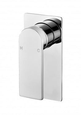 Ruki Wall Mixer Shower Bath Mixer Chrome - BS3001 - RJ Bathroom