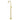 Otus Brushed Gold Slimline Freestanding Bath Mixer - Stainless Steel