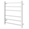 Electric Heated Towel Rail Towel Rack 6 Bars - RJ Bathroom