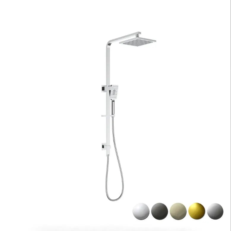 Eden Square Chrome/Black/Brushed nickel/Brushed Gold/Gun Metal Multi-Function 2 in 1 Shower Set