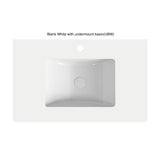 Fluted Wall Hung Vanity Rome Curved 900mm Two Drawers Waterproof Matte White Stone top Brushed Gold Handles