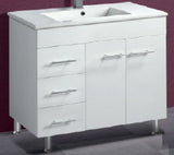 Noah Square Handles 900mm Bathroom Vanity