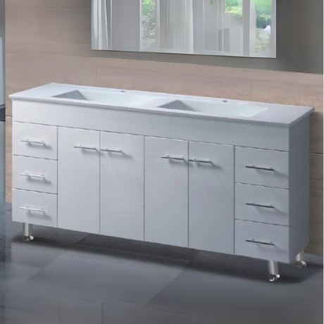 Noah 1800mm Double Bowl Free standing Bathroom Vanity