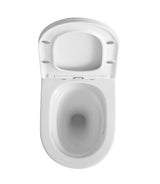 Zeus Geberit Rimless Tornado In Wall Cistern Ceramic Easy Height Toilet Suite