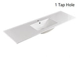 Acacia Hampton Shaker 1500mm Matte White PVC Waterproof Vanity - RJ Bathroom