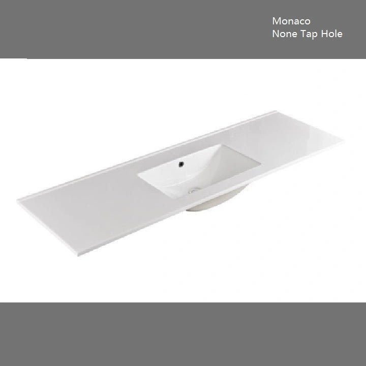 Acacia Hampton Shaker 1500mm Matte White PVC Waterproof Vanity - RJ Bathroom