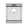 Aquaperla 380x440mm Single Bowl Kitchen Sink - Stainless Steel, Top or Undermount