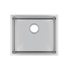 Aquaperla 510x440mm Single Bowl Kitchen Sink - Stainless Steel, Top or Undermount