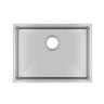 Aquaperla 600x450mm Single Bowl Kitchen Sink - Stainless Steel, Top or Undermount