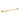 Aquaperla Bellino Brushed Brass Single Towel Rail 800mm
