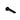 Aquaperla Bellino Gloss Black Bath Spout 190mm - Curved Wall Spout, view 2