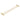 Aquaperla Brushed Brass Double Towel Rail 600mm