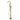 Aquaperla Brushed Brass Freestanding Bath Mixer with Hand Shower - Round Gooseneck, Floor Mounted