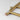 Aquaperla Brushed Brass heated towel rail, 4 bars, round, view 4