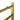 Aquaperla Brushed Brass heated towel rail, 4 bars, square, view 3