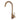 Aquaperla Brushed Copper Gooseneck Kitchen Mixer Tap - Round Pin Lever, view 2