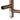 Aquaperla Brushed Copper heated towel rail, 4 bars, round, view 2