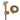 Aquaperla Brushed Copper Toilet Bidet Spray Kit - Slim T-Shape Handheld Sprayer, 1.2m Hose, view 3