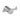 Aquaperla Brushed Nickel Double Robe Hook, view 2