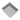 Aquaperla Carysil 457x406mm Concrete Grey Single Bowl Granite Sink, view 2