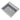 Aquaperla Carysil Waltz 560x510mm Concrete Grey Single Bowl Granite Sink