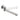 Aquaperla Chrome Swivel Bath Spout 240mm - Round Wall Spout