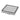 Aquaperla Chrome Tile Insert Floor Waste 120x120mm