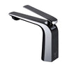 Aquaperla Esperia Black & Chrome basin mixer tap for bathroom vanity basins
