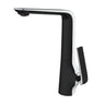 Aquaperla Esperia Black & Chrome Kitchen Mixer Tap - Tapered Lever