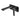 Aquaperla Esperia Black & Chrome wall basin mixer set with spout