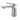 Aquaperla Esperia Brushed Nickel basin mixer tap for bathroom vanity basins