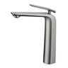 Aquaperla Esperia Brushed Nickel tall basin mixer tap for vessel and above-counter basins